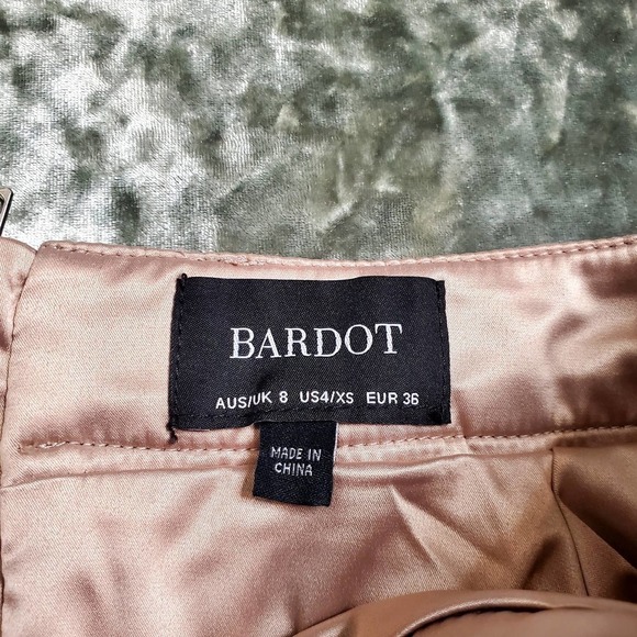 Bardot Alexis Animal Brown Skirt - Picture 6 of 11